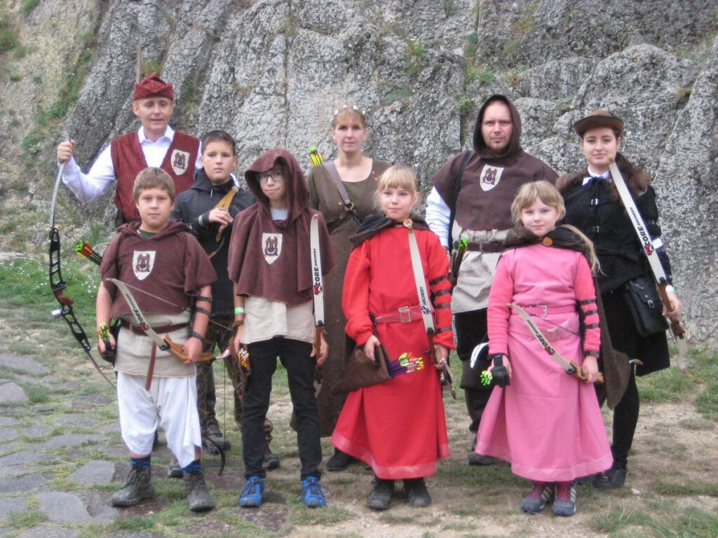 Ivanská lukostrelecká družina na hrade Beckov